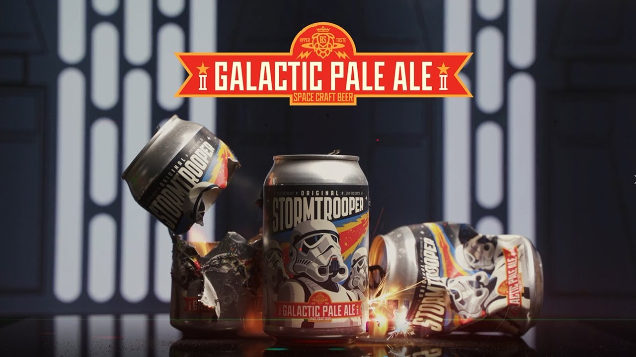 Original Stormtrooper Beer Galactic Pale Ale YouTube