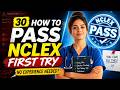How to Pass NCLEX First Try (No Experience Needed) #2026  #education #study #explore #fypシ゚viral