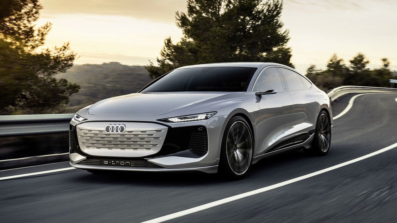 The new Audi A6 e-tron 2022 - electric audi, one of the most beautiful electric cars in the wold