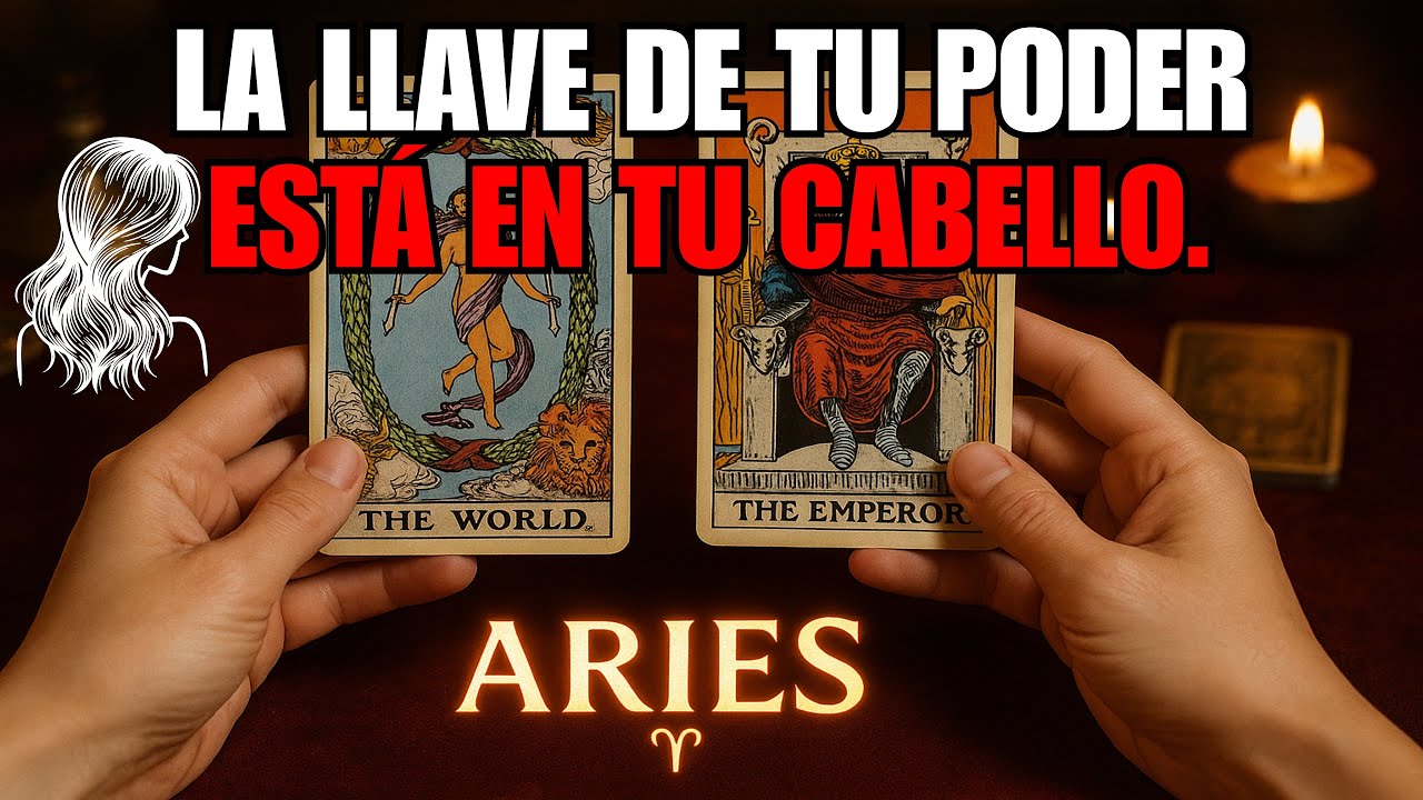 ARIES♈SE TRATA DE TU CABELLO, TU CABELLO ES...