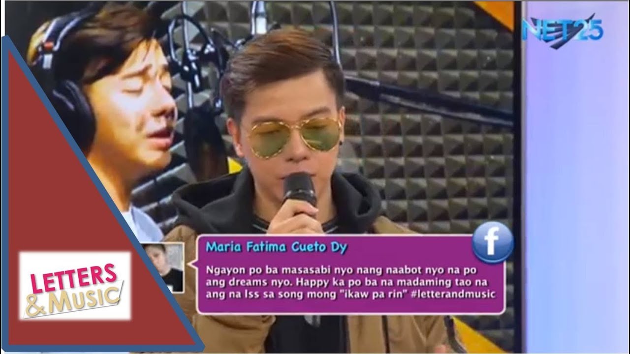 JR Estudillo introduces his debut single "Ikaw Pa Rin" (NET25 LETTERS AND MUSIC)