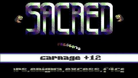 Sacred Intro 5 ! Commodore 64 (C64)