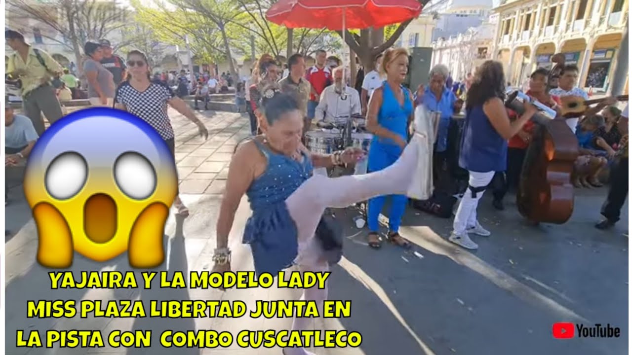 La Modelo Lady Miss Plaza y Yajaira Juntas Con Combo Cuscatleco - YouTube