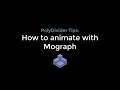 PolyDivider Tips: How To Animate with Mograph