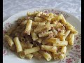 Макароны по-флотски с отварным мясом - как в советское время