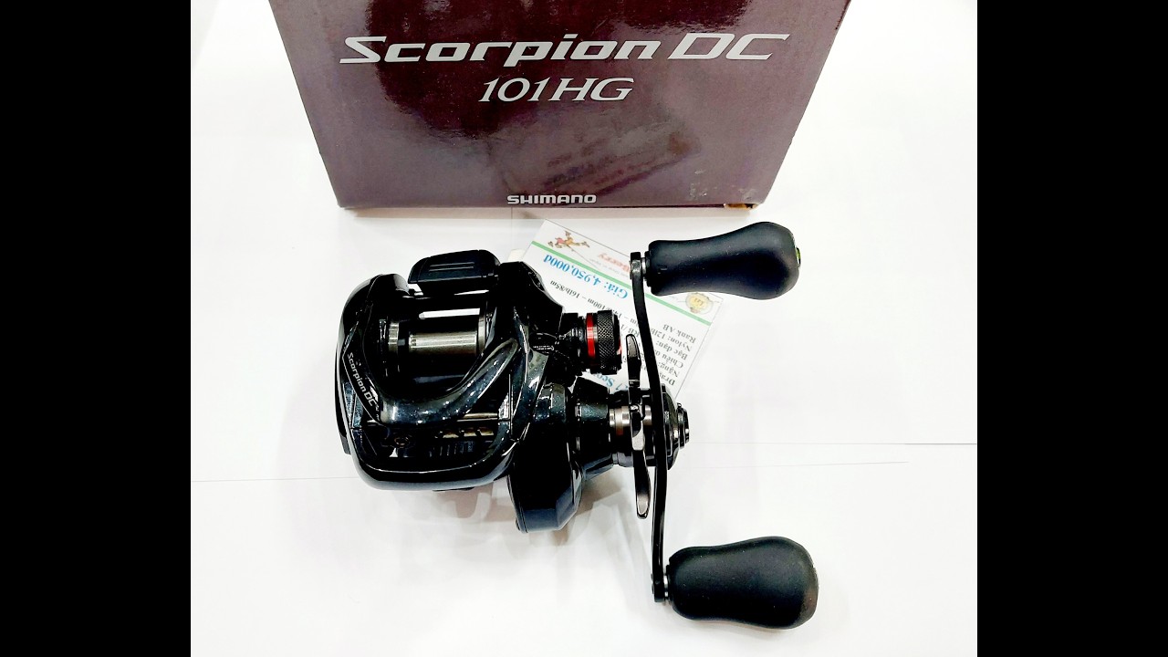 極美品 SHIMANO scorpion DC 101 03660 シマノスコーピオン ベイト