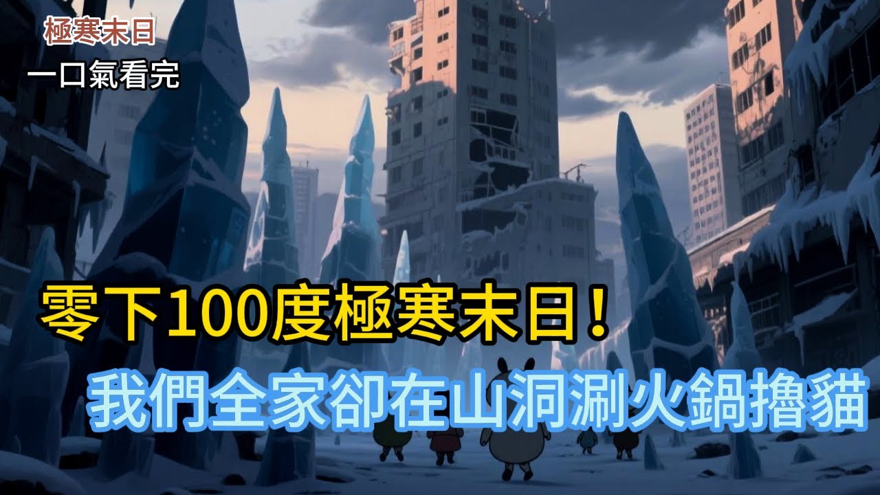 ❄️「零下100度極寒末日！別人在凍死邊緣，我們全家卻在『秘密山洞』涮火鍋、擼貓？！」生存秘辛大公開！ #小说   #novel  #小說   #完结文  #末世 #小说推荐  #有声小说 #有声书