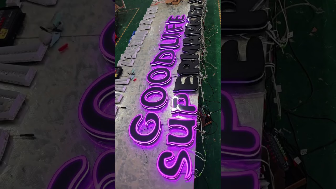 Here’s the sign that makes your shop stand. 