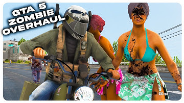 How to Turn GTA 5 into a Zombie Post Apocalyptic Survival Game - Best GTA 5 Zombie Mods 2023
