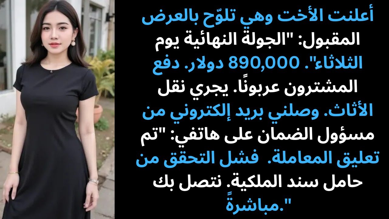 أختي عرضت كوخي الجبلي للبيع بـ890 ألف دولار… لكن موظف الضمان كان زميلي في الجامعة