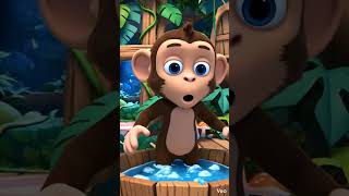 😴 Sote Sote Chalta Bandar😲 😂 | Sleepwalking Monkey Funny Video 🐒#shorts#shortvideo#kidsvideo#cartoon