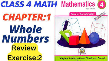 Class 4 Maths New Course Chapter 1 Review Exercise 2 | Class 4th Maths Unit 1 Review Exercise 2