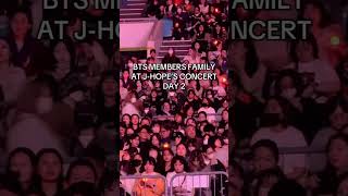 Bts Members Family At Jhope Concert Day 2