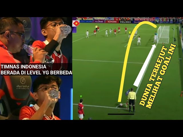 GOAL TERINDAH u0026 TERBAIK TIMNAS INDONESIA DI eFOOTBALL AFC ASIAN CUP QATAR class=