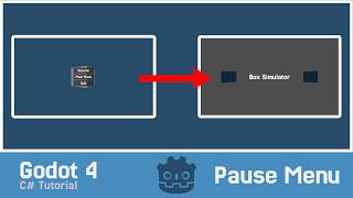 Godot4 - Pause Menu Tutorial (C#)