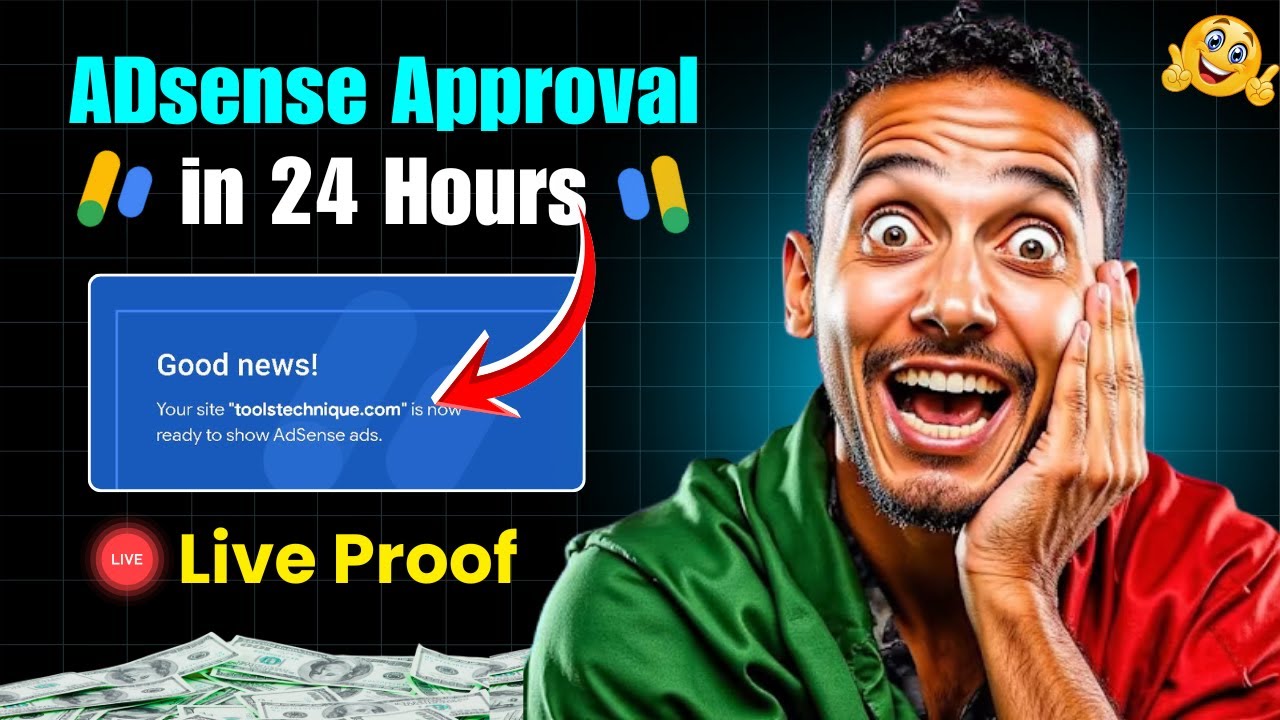Get ADsense Approval on Wordpress & Blogger | Live Proof