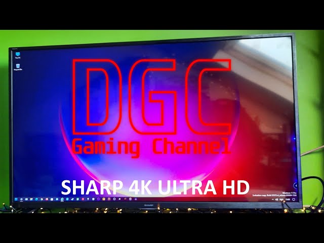 DGC SHOWS: NEW! Sharp 4K UltraHD 40 inch AQUOS Smart LED TV - YouTube