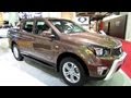 2013 Ssang Yong Actyon Sports - Exterior and Interior Walkaround - 2012 Paris Auto Show