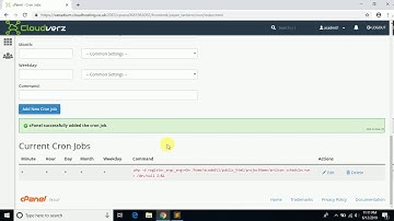 Configure Laravel cron job on cpanel / server