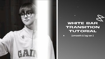 White Bar Tutorial | Capcut