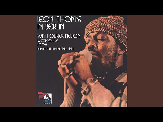 LEON THOMAS - STRAIGHT NO CHASER