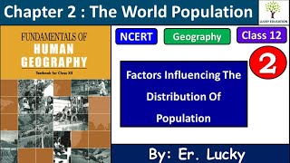 Chapter 2 World Population - Distribution, Density and Growth Class 12 Geography NCERT Part 2