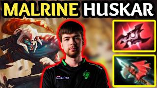 🔥 HUSKAR MONSTER — MALRINE Burning Spear ABUSE 🔥 Dota 2 Mid