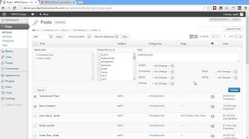Posts - All Posts - WordPress Basic Training - Video 03