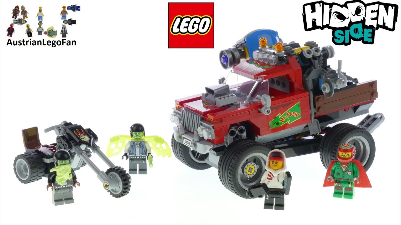 Lego Side El Fuego's Stunt - Lego Speed Build Review - YouTube