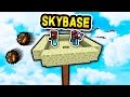 FIRE CHARGE SKYBASE! (Minecraft Bed Wars)