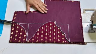 Designer Blouse Design Cutting And Stitching Blouse Back Neck Designs Back Neck Blouse Designs