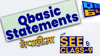 Qbasic Statements explanation  in nepali Tutorial -8 -Nims Academy 2021