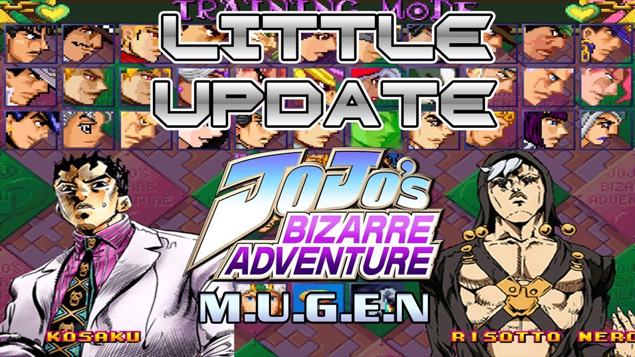 MUGEN GAME] Jojo's Bizarre Adventure by Iver Stone 