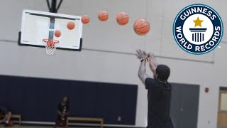 Most Basketball Three Pointers In One Minute - Guinness World Records