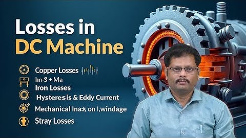 Verliezen in DC-machine door Dr. G Seshadri