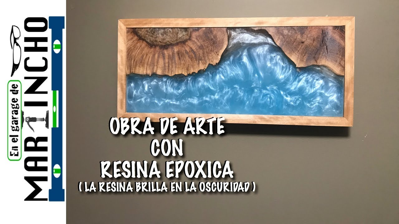 Como Hacer Arte Con Resina Epoxica Youtube