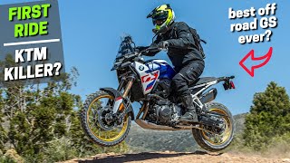 From Sand to Snow - 250 Miles on the New BMW F900GS - On & Off Road