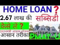 How to get Home Loan with Subsidy ? प्रधानमंत्री आवास योजना 2021। Home Loan Kaise Le ? How to Apply