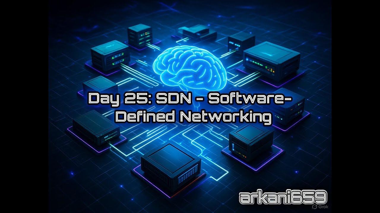 Day 25 – Software-Defined Networking (SDN): The Future of Network Management | networking in 30 days