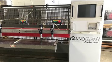 Gannomat Index 125 LS CNC Drilling and Dowel Insertion Machine