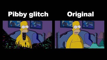 Als de duisternis alle Simpsons-personages zou overnemen en de originele SIDE-BY-SIDE VERGELIJKIN...