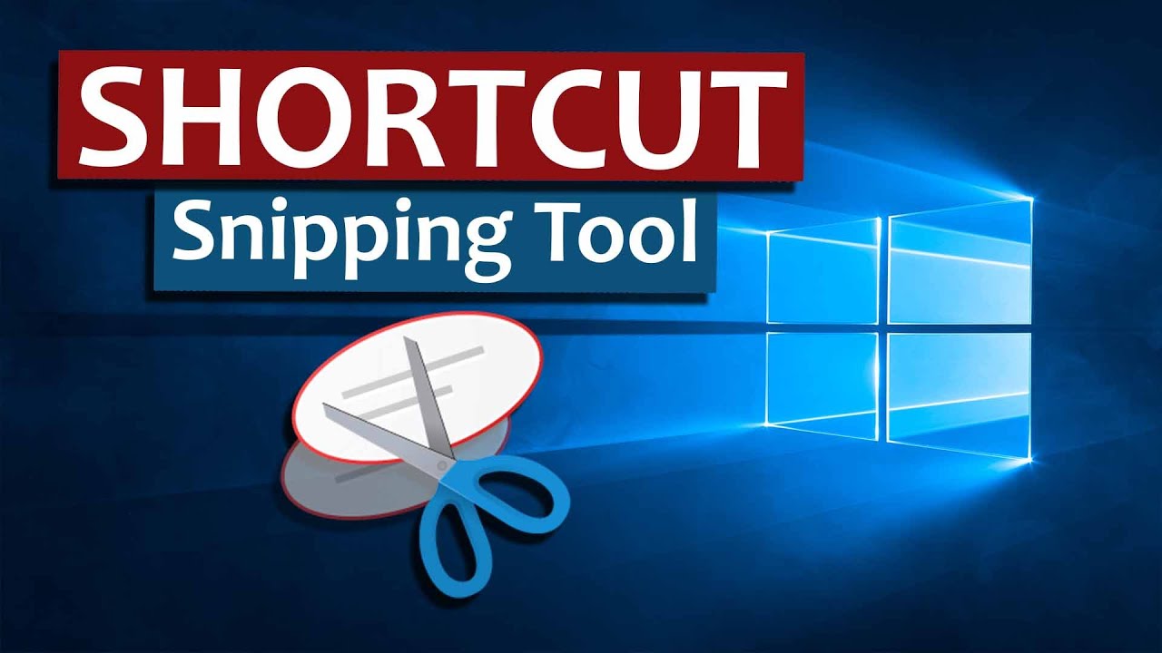 Windows 10 Snipping Tool Shortcut YouTube