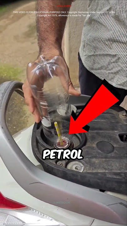 Genius Hack to Extract Fuel from Your Vehicle
