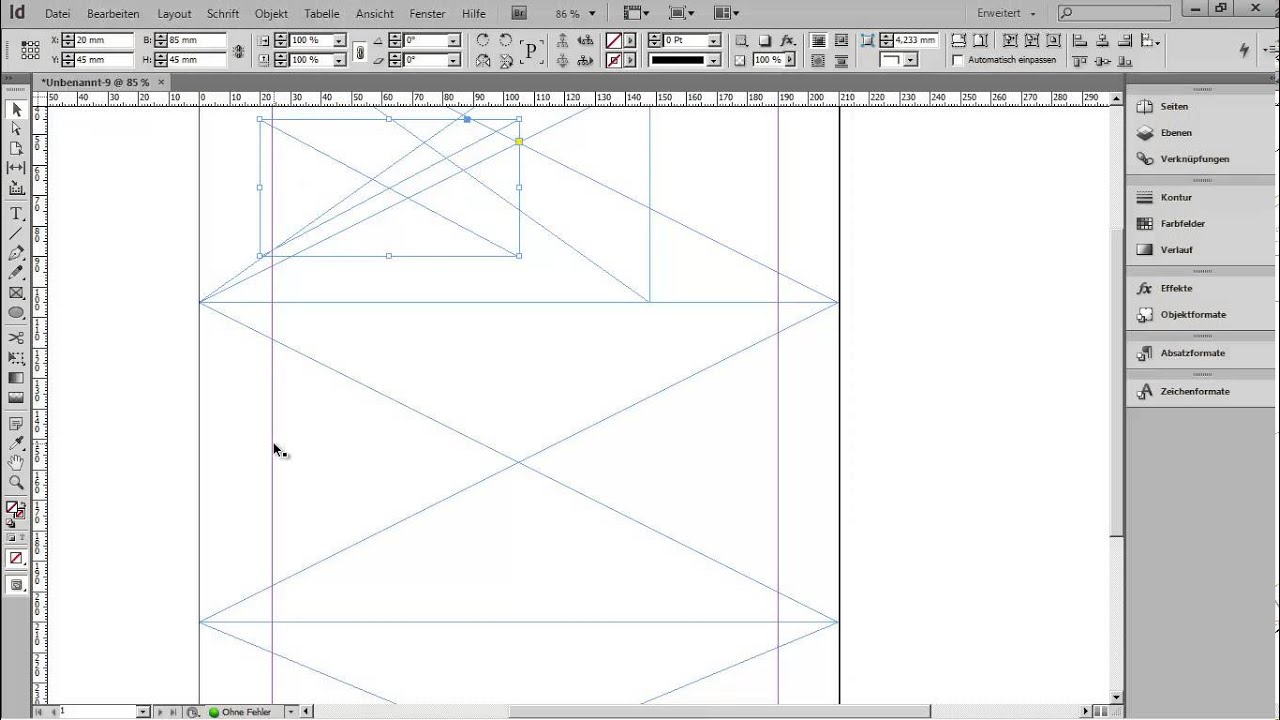 4 0 Projekt2 Indesign Geschaftsbrief Din 676 Form B Youtube