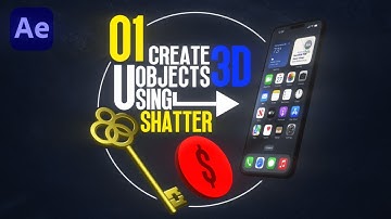 Create 3D Objects from Images! | Shatter Guide | After Effects Tutorial Series