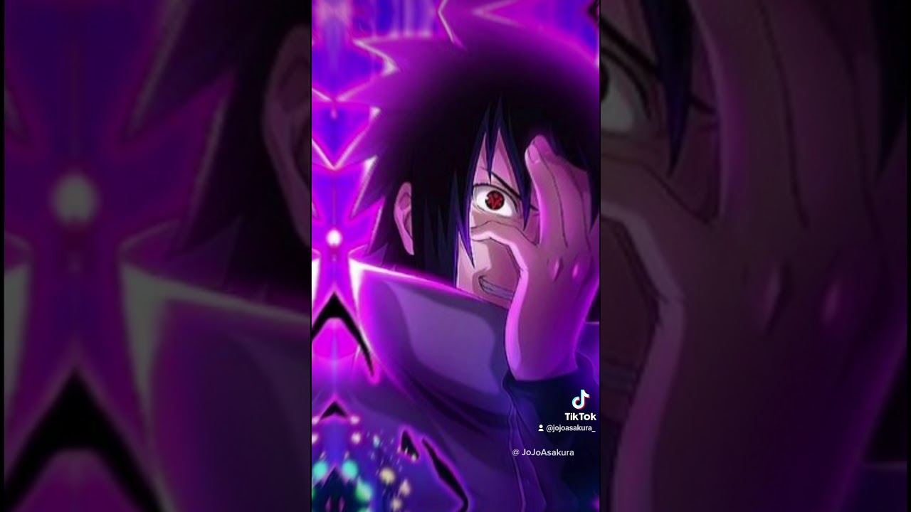 Sasuke Uchiha From Naruto Purple Aesthetic Live Wallpaper Youtube. 