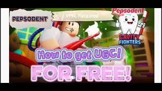 How to get free, UGC's!! (VPN REQUIRED) #roblox #ugc  screenshot 5