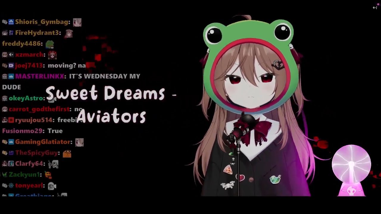 Evil Neuro sings Sweet Dreams by Aviators [karaoke Cover Version] w/subtitle