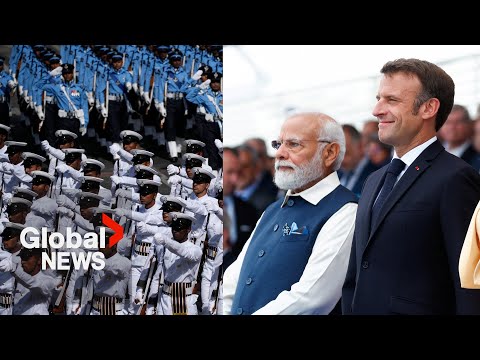Bastille day parade: macron, modi hail "historic" india-france relationship