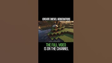 Create Diesel Generators mod. Tutorial 1.18.2-1.20.1 (minecraft java)